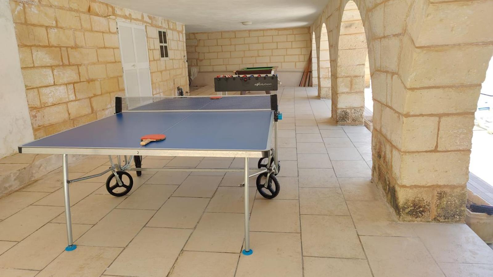 Stunning Villa With Pool, Table Tennis, Table Soccer And A Pool Table 纳克萨 外观 照片